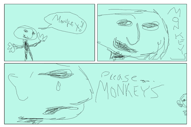Illustration for article titled Sunday Comics: Please Monkeys